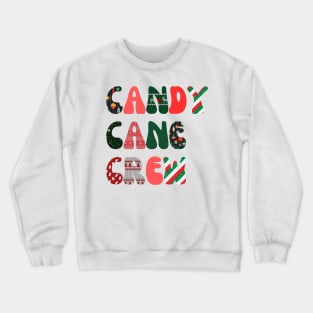 Candy Cane Crew Christmas Crewneck Sweatshirt